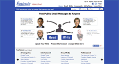 Desktop Screenshot of fastnote.com